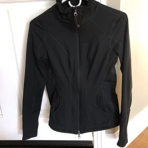 Zella black track jacket size small